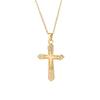 Elegant Cross Necklace with Full Diamond Design – Versatile Jewelry for Women