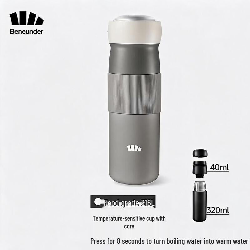 Beneath the Banana Tree Dual-Compartment Outdoor Thermos