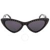 MoSchino Grey Cat Eye LadieS SunglaSSeS MoS0006 S 0807 Ir 52