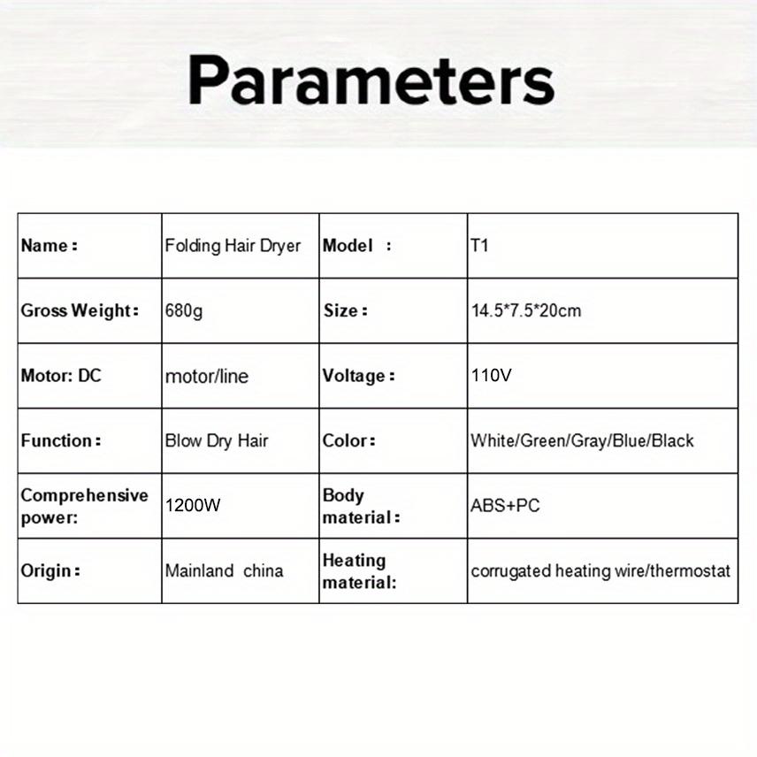 Multi-Function Household High-Power Hair Dryer Hair Salon Barber Shop Hairdressing Negative I On Hair Dryer