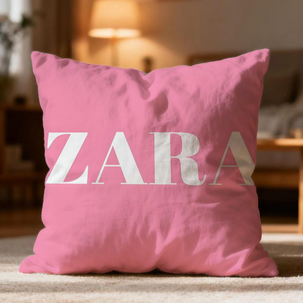 Hot Z-ZZara Cushion Cover Soft Washable Pillow Case Multi-Scene for Couch Bed Travel Office Use