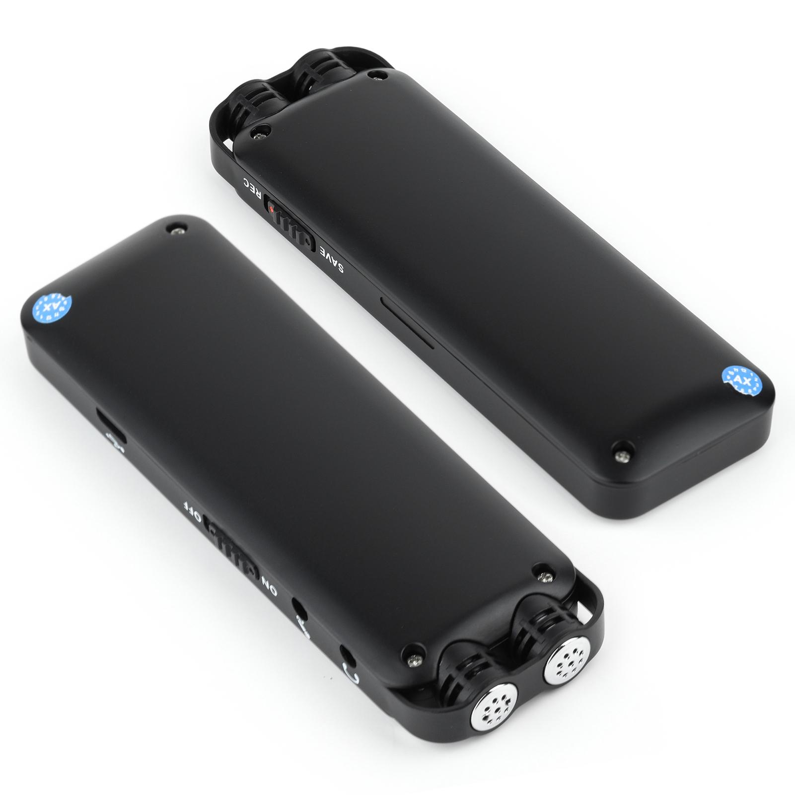 

16GB Voice Recorder NaIntelligent Noise Reduction Recorder Device with LED Screen Built In Condenser Microphone 270mah for Business Meetings Interview