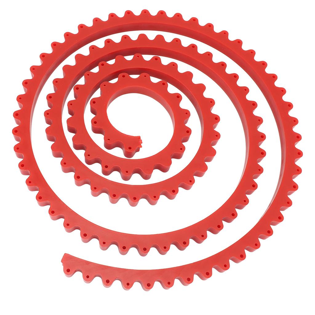 Woodworking Profiling Strip Gear Driven Flexible Curve Template Guide Adjustable Fixed Complex Shape