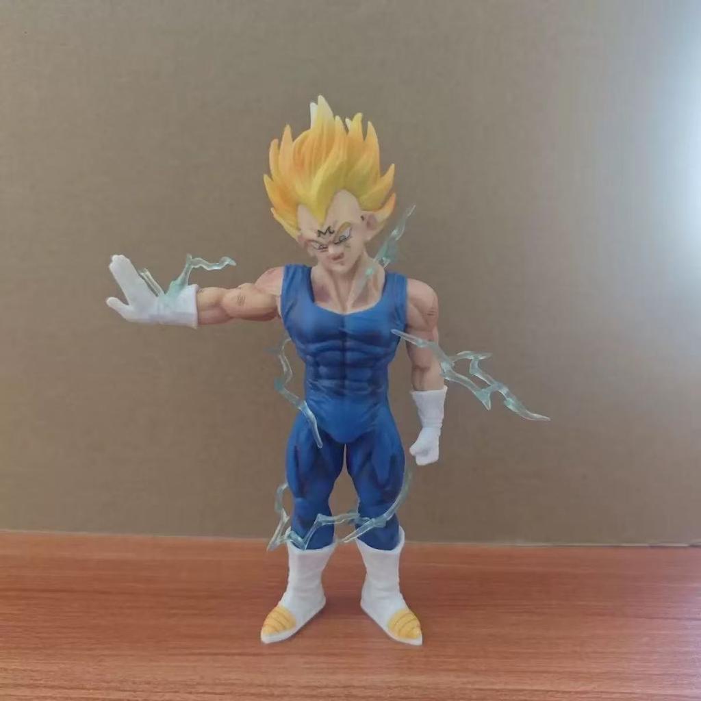 Hot Dragon Ball Z 15cm Majin Vegeta Figure 15cm Toys Anime Super Saiyan GK Action Collection PVC Model Dolls Birthday Gifts Kids