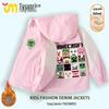 New Minecraft Fleece-Lined Warm Jacket for Boys