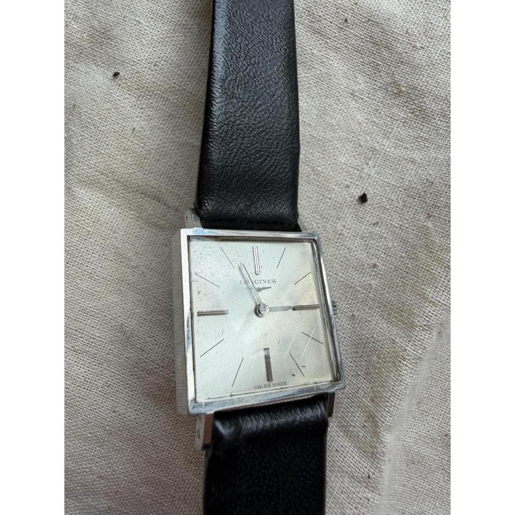 Used LONGINES Longines Square Manual Winding Watch Vintage Working Item