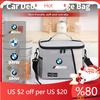 LRPOS1 New 2025 Car Logo Bento Box Organiser Single Shoulder Waterproof Lunch Storage Bag For BMW E46 E90 E60 F30 F10 E39 E36 F20 E87 E
