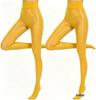 Women's Shiny High-Waisted Silk Tights - Transparent, Skinny Horse Oil Stockings
