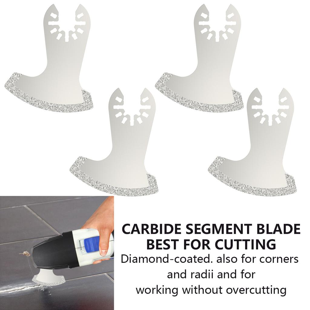 Diamond Oscillating Saw Blades Multi Tool Saw Blades Cement Ceramics Tiles Cutting Oscillating Tool Blades Multi Cutter Blades