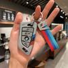 Style Car Key Case Cover For BMW X1 X3 X5 X6 X7 1 3 5 6 7 Series G20 G30 G11 F15 F16 G01 G02 F48 Accessories EV2