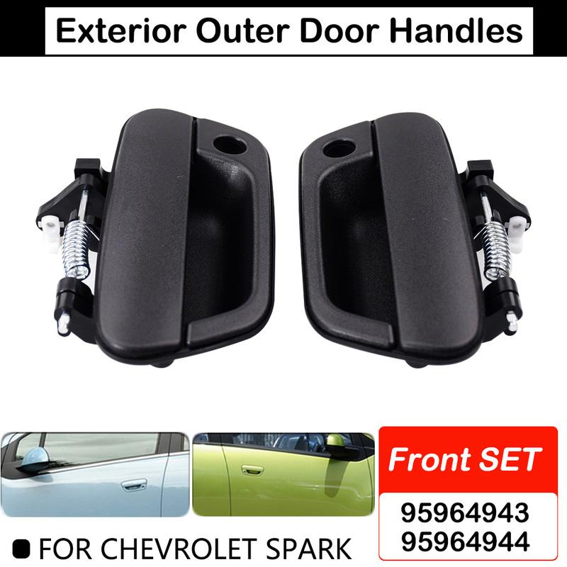 Car Outside Exterior Door Handles 95987920 95964944 95964943 Front For Chevrolet Spark 2010-2014 2015 Replacement Accessories