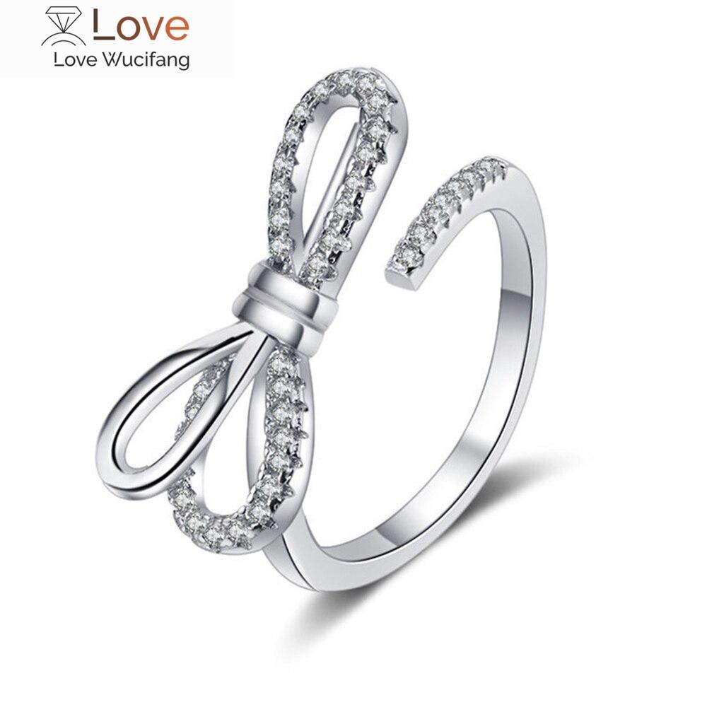 

Новое женское кольцо, модное, с бантом, цирконий, живой рот, индивидуальное ювелирное изделие, серебряные кольца S925, подарок на годовщину фестиваля для влюбленных