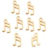Pack of 100 Stylish Musical Note Pendants for Creative Accessory Jewelry Components Bracelet Necklace Accessories