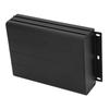 45*122*160mm Aluminum Shell Aluminum Alloy Matte Black Aluminum Box with Bending Plate Aluminum Extruder Case Technical Box