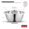 304 Stainless Steel Multi-Purpose Kitchen Basin for Soup, Dough, Vegetables, and Rice