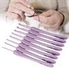 Ergonomic Grip Crochet Needle with Aluminum Tip Crochet Hook Set for Beginner