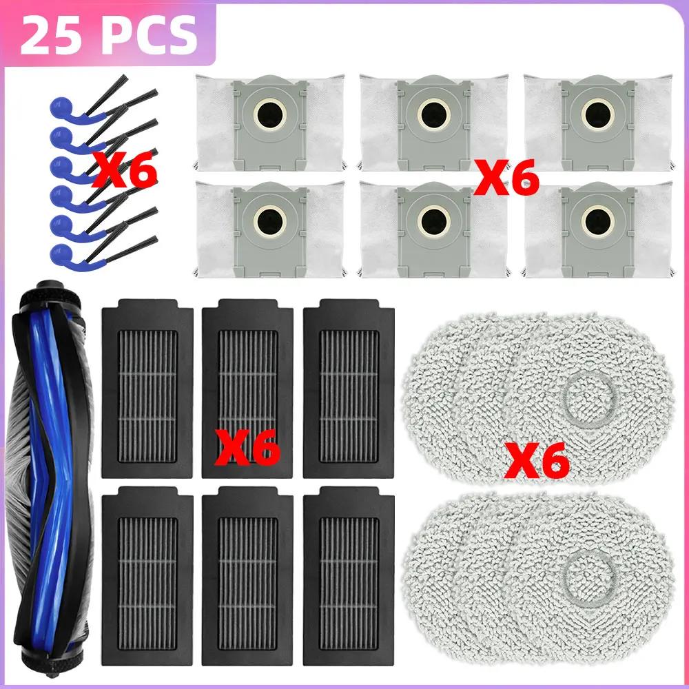 Fit For Ecovacs Deebot T30C / T30C OMNI Parts Main Roller Side Brush Filter Mop Cloth Dust Bag