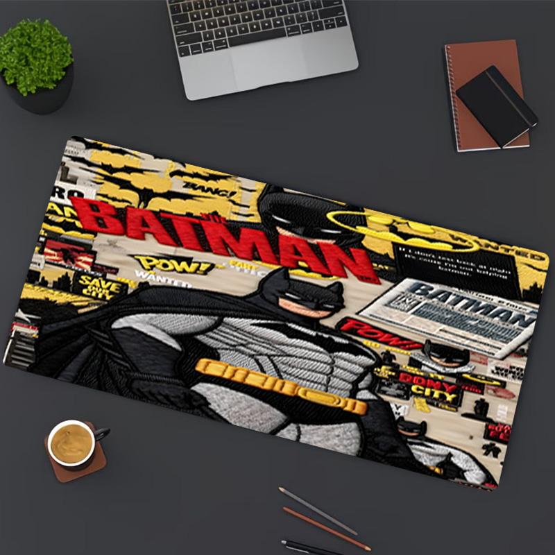 Batman Print Mouse Pad, for Keyboard Pad Laptop PC Mat for Office Home Use, Desk Decor, Perfect Birthday Gift for Gamers