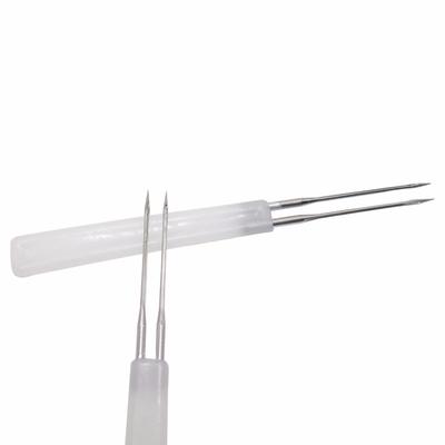 10/50/100Pcs Chicken Acne Needle Double Needle Poultry Vaccination Needle Suitable For Farm Duck Goose Pigeon Breeding Equipment