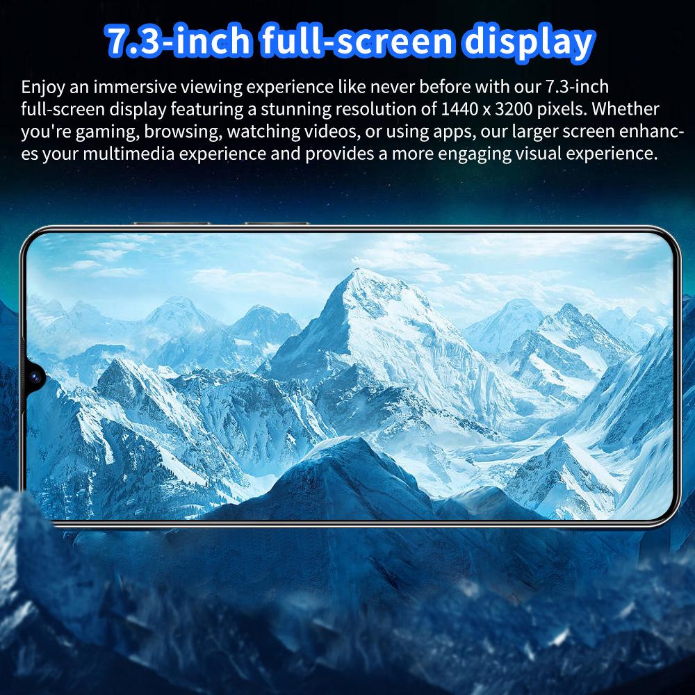C20Pro 7.3-Inch Full Screen Android Smartphone, 16GB Ram + 1TB Storage