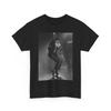 Black Cotton T-Shirt Featuring Michael Jackson’s Iconic Live Stage Performance Photo Print for Fans T-shirt