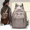 Women's Double Shoulder Bag - Large Capacity Soft Leather Casual Single Shoulder Bag - University Student Backpack