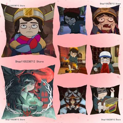Abaddon H-HauntedS H-Hotel Pillow Case For Sofa Decor Car Office Room Printing Cushion Cover Decorations and Protector
