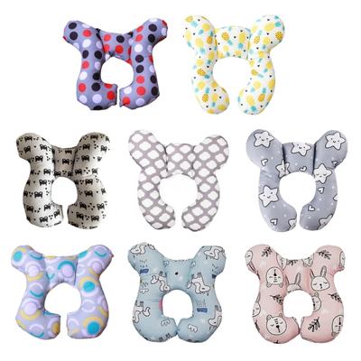 Ergonomic U Shape Baby Neck Rest Pillow Breathable Headrest Support For Strollers Plane Portable Travel Accessory