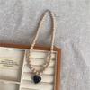 Fashion Cute Candy Color Heart Pendant Resin Beaded Choker Necklace For Women Girls Trendy Goth Vintage Aesthetic Accessories
