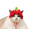 Cappello per gatti autunno inverno Cappello elastico carino raffinato per animali domestici Cuccioli Gattini Cappello lavorato a maglia Party Photo Shoot Puntelli Decorazione Accessori per gatti