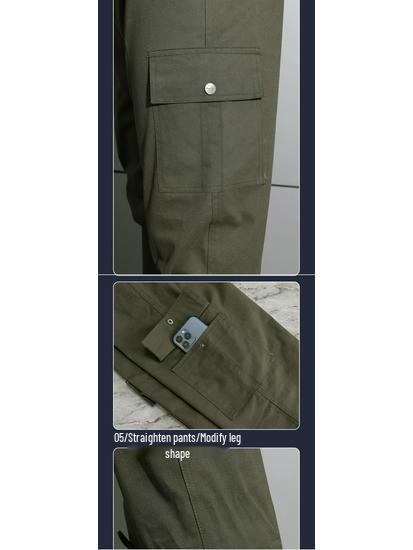 Men's Tear-Resistant Summer Work Overalls for Construction and Welding