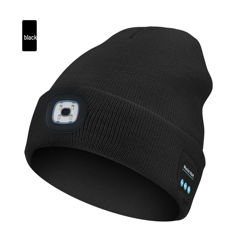Multifunctional Luminous Bluetooth Music Hat with LED Charging
