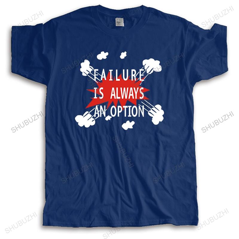 summer tshirt men brand teeshirt New t shirt black tops for men Failure Is Always An option male High Quality tee shirts S