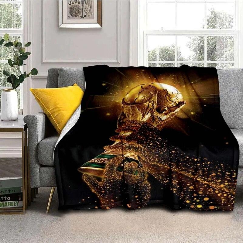 3D Print Football  Blanket For All Season,Warm and Soft Blanket  For Couch Sofa Office Home Travel Camping Birthday Gift