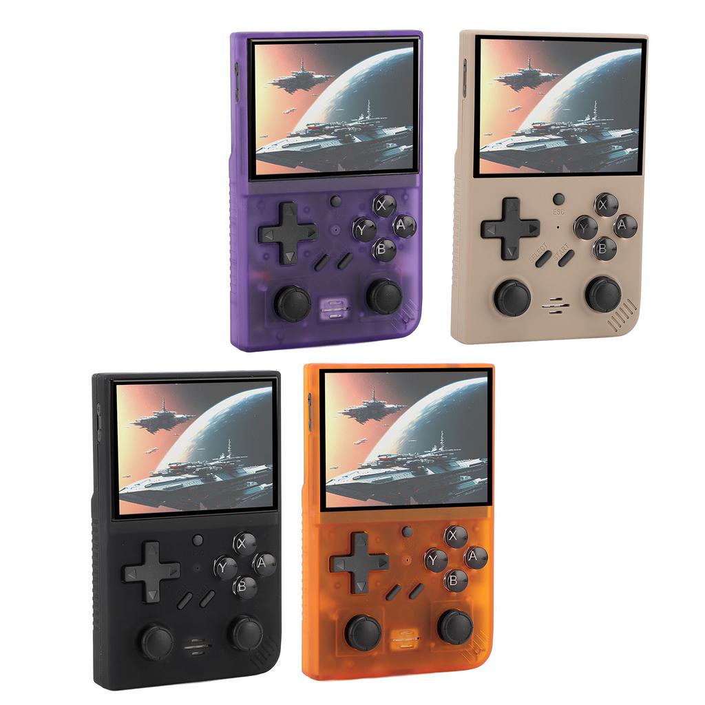 Handheld Retro Spielekonsole 3,5 Zoll IPS Bildschirm Open Source Tragbare Videospielkonsole mit Dual 3D