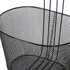 Cesto Metallico per Bici Resistente Comodo Deposito Cesto Anteriore per Bici Gite in Famiglia Accessorio per Bici