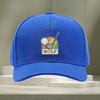 Colorful Rainbow Golf Graphic Baseball Cap Adjustable PolyCotton Casual Sport Hat for Adults