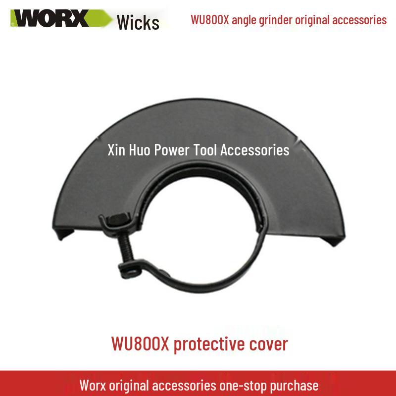 Wickes Angle Grinder Accessory Set: WU800X Head Shell, Carbon Brush, Gear Rotor, Stator, Switch Housing, Spindle.