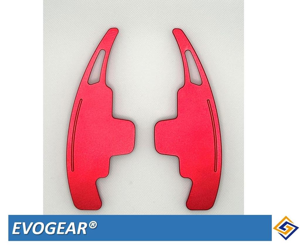 EVOGEAR Exclusive Benz Paddle Shift Cover for Mercedes Benz (Red)