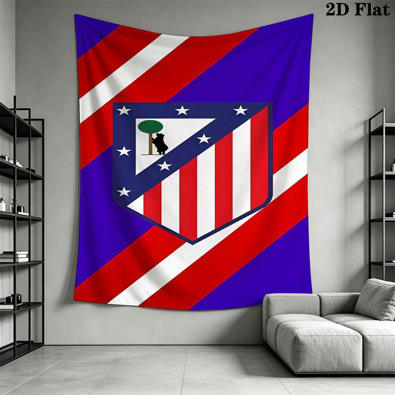 Atleti E Wall Hanging Printed Fabric Blanket Decorative Tapestries for Bedroom Living Room Home Decor