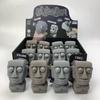 New Funny Easter Squeezing Blowout Rock Man Fidget Toy Vent Sloth Hide Seek Stress Doll Stress Busting Kids Interesting Gift
