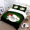 Merry Christmas Decor Set Bedding Duvet Cover Set Duvet Cover Pillowcases  (1*Duvet Cover 2*Pillowcases, without duvet insert)