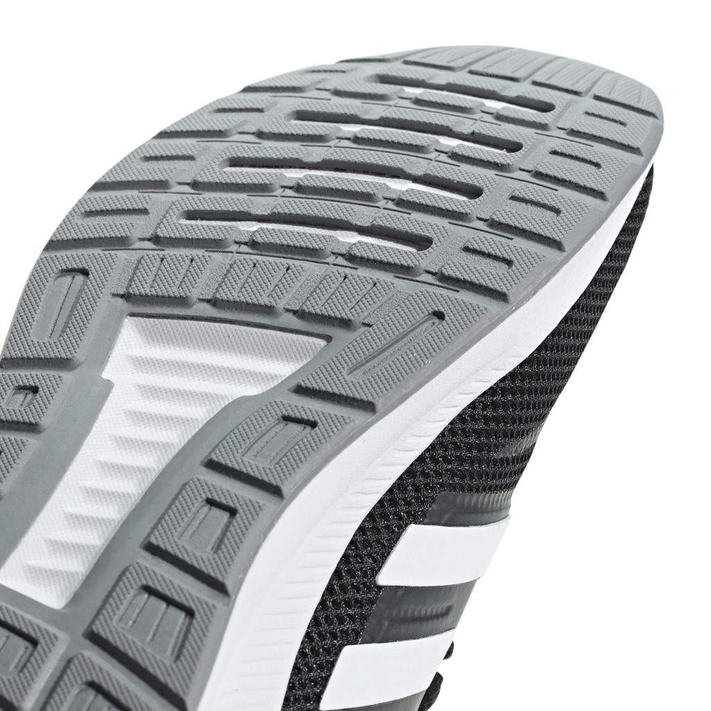 Adidas FALCONRUN W Core Three Size 22cm (DBG98) Women's Sneakers, Black/Footwear White/Grey (F36218),