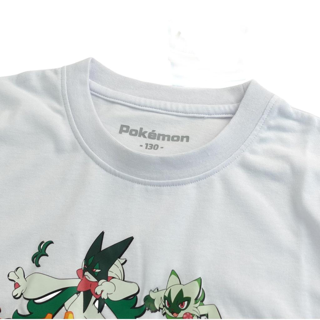 Fineplus Short Sleeve Pokemon SV Partners and Mosquito Repellent T-Shirt, Moisture-Wicking, Quick-Drying, Antibacterial, Odor-Resistant,