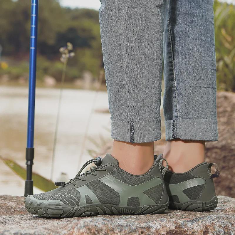 2023 Men's Breathable Outdoor Multi-Use Shoes for Hiking, Mountaineering, Running, Rock Climbing, and Stream Tracing