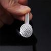 Bling Bling Rhinestone-encrusted aluminum alloy door handle Interior Door Lock Knob Pins for Car Truck SUV Auto 2pcs