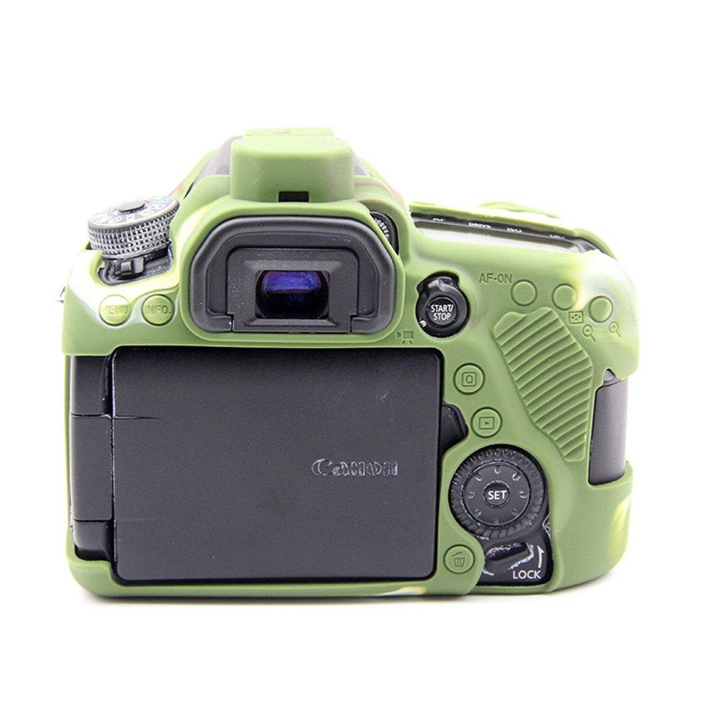 Kinokoo CANON 80D Aparat Foto Digital Husă Siliconică Carcasă Aparat Foto Capac Aparat Foto (MC)