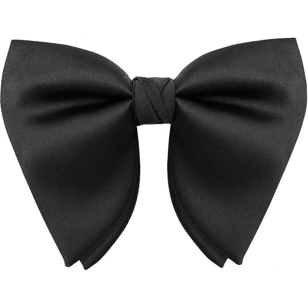 Oversized Bow Ties for Men, Adjustable Pre Tied Mens Bow Tie, Tuxedo Bowties Men