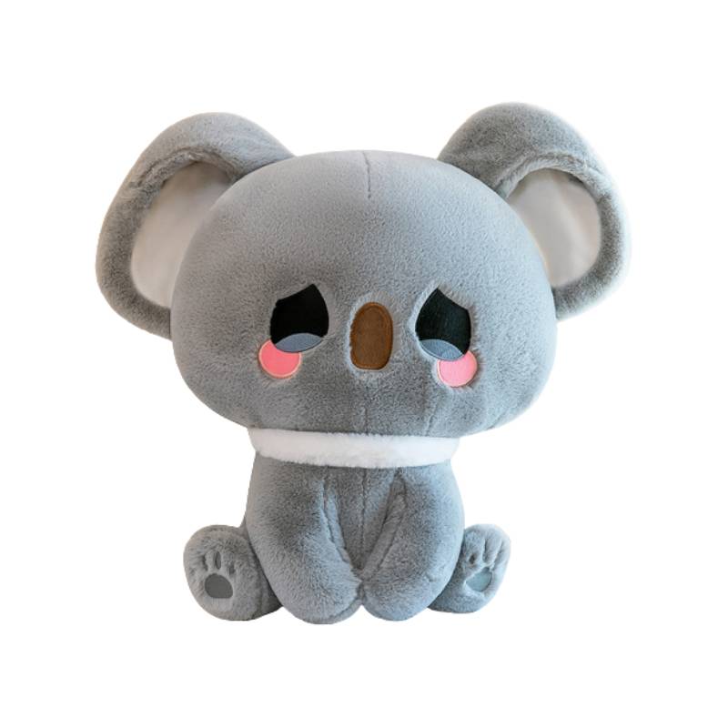

Koala Bear Cartoon Plush Doll Toy Stuffed Animal Home Decoration Kids Girls Gift 35cm/13.78in серый