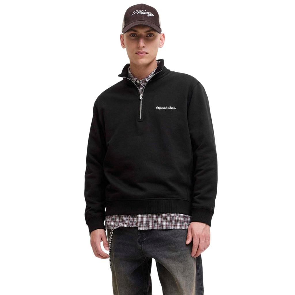 Jack And Jones Mens High Collar Sweatshirt